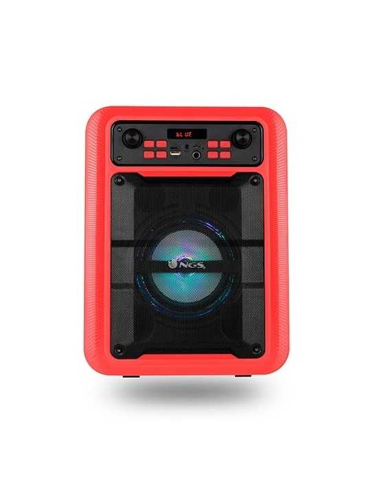 Altavoz Ngs Speaker Roller Lingo Bluetooth Red Rollerlingored