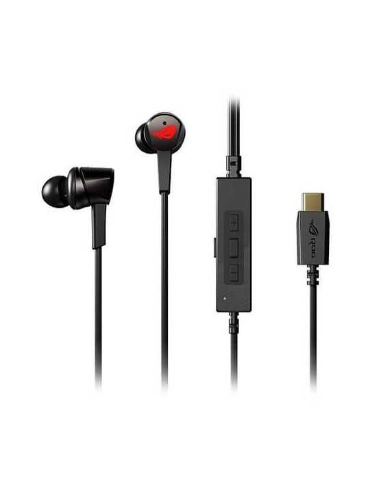 Auriculares In Ear Micro Asus Rog Cetra Negro 90Yh01I0-B2Ua00