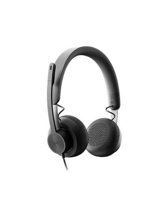 AURICULARES MICRO LOGITECH ZONE WIRED NEGRO DIADEMA USB 981