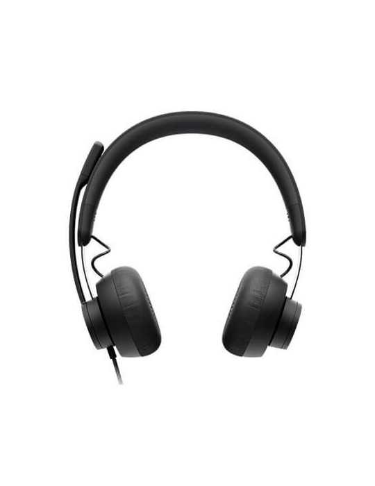 AURICULARES MICRO LOGITECH ZONE WIRED NEGRO DIADEMA USB 981