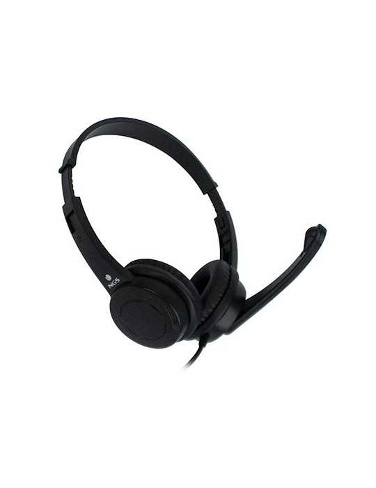 AURICULARES MICRO NGS VOX 505 NEGRO DIADEMA USB VOX505USB