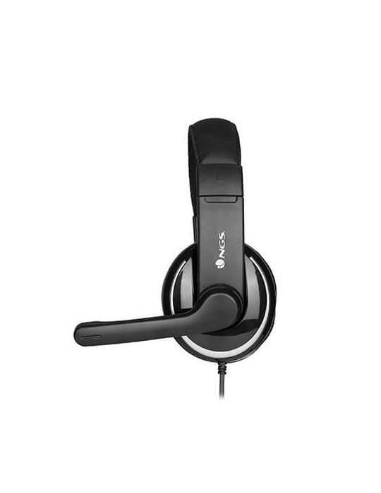 AURICULARES MICRO NGS VOX 800 NEGRO DIADEMA USB VOX800USB