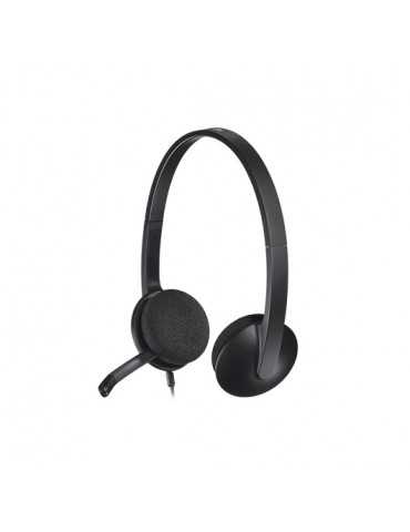 Auricularesmicro Logitech H340 Negro 981-000475