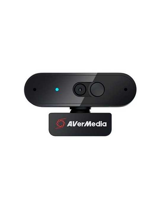 Webcam Fhd Avermedia Pw310P Negro 1080P/30 Fps/Usb/Auto Foc 40Aapw310Avs