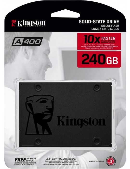 Disco Duro SSd 240GB Kingston 2.5 SA400S3/240G