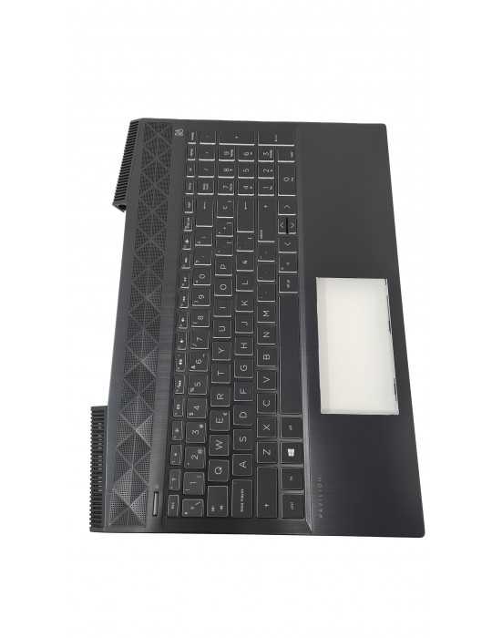 Teclado Top Cover Portátil HP Gaming 15-CX Serie L21861-071